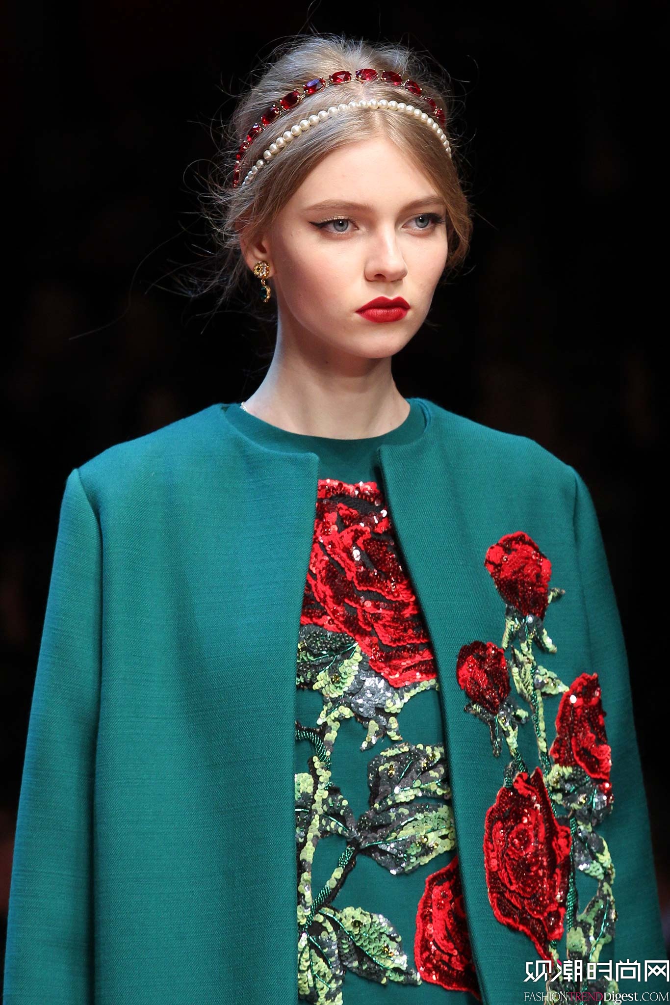 Dolce & Gabbana 2015�ﶬʱװ��ϵ���㳡����ͼƬ