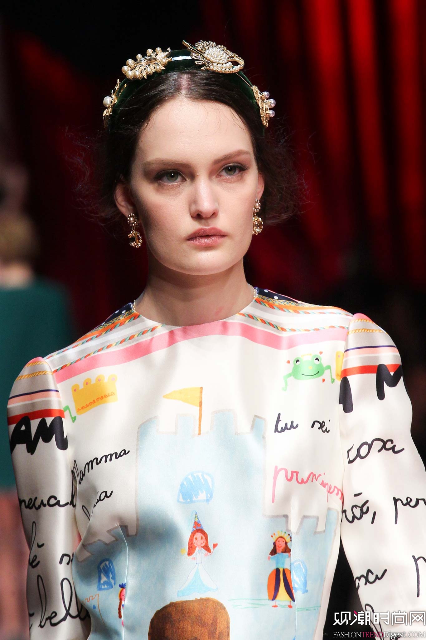 Dolce & Gabbana 2015�ﶬʱװ��ϵ���㳡����ͼƬ