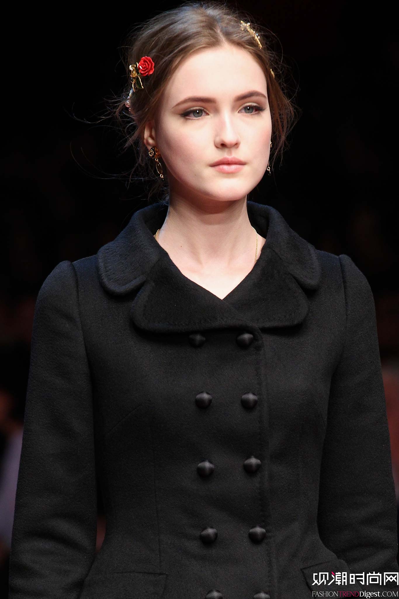 Dolce & Gabbana 2015�ﶬʱװ��ϵ���㳡����ͼƬ