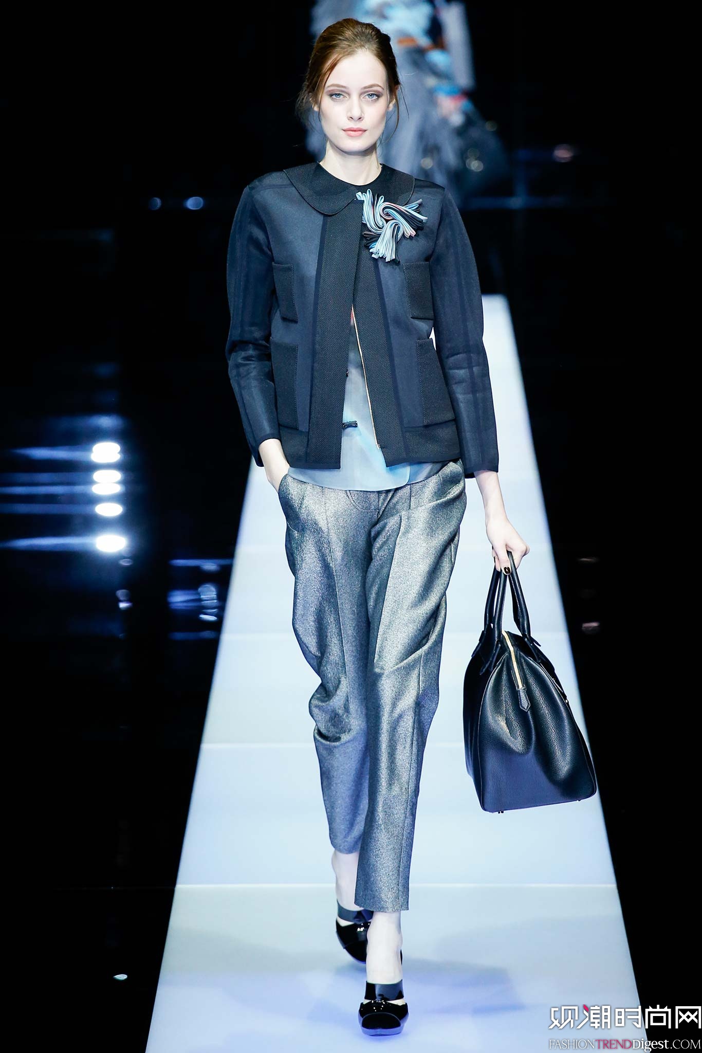 Giorgio Armani 2015ﶬʱװϵ㳡ͼƬ