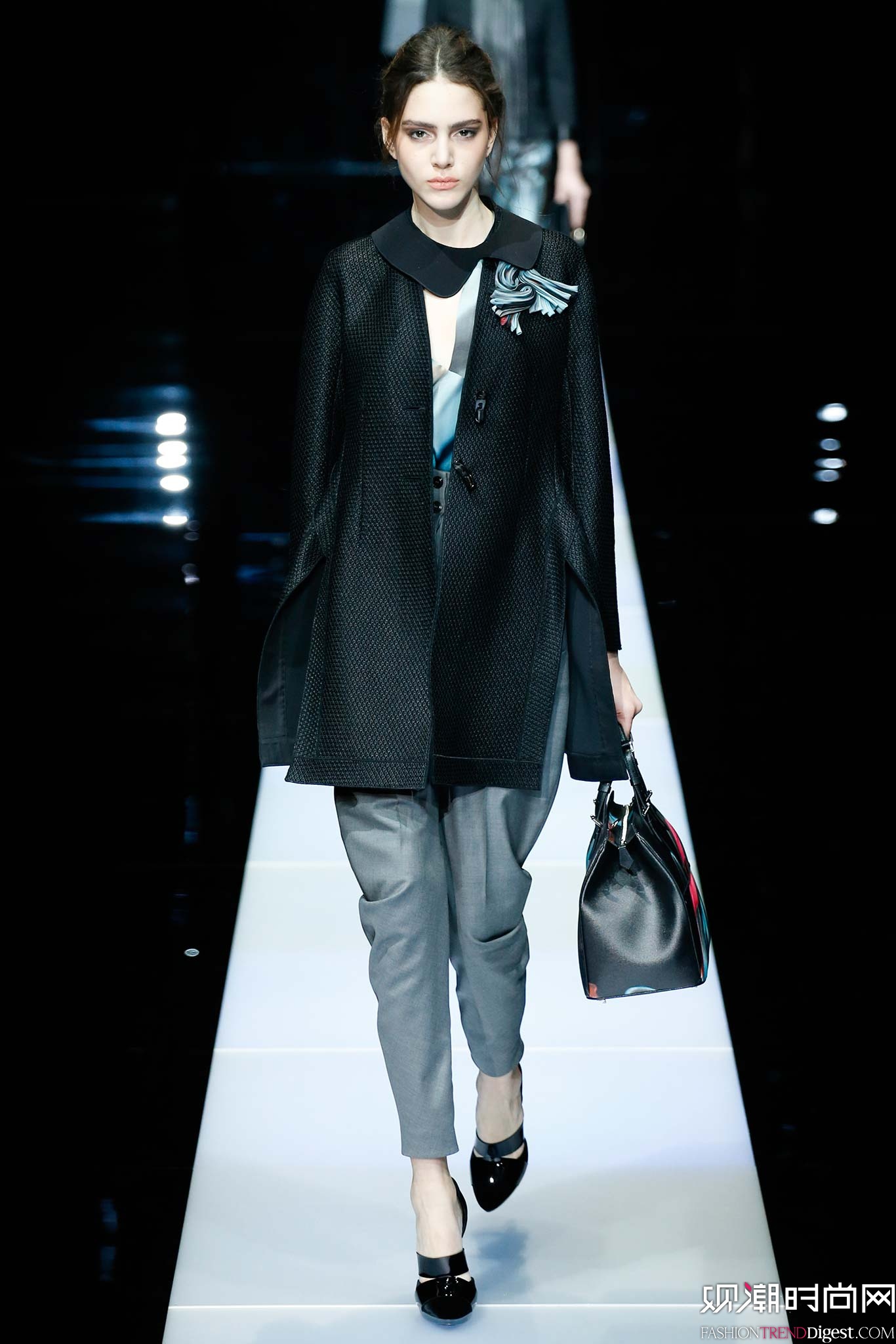 Giorgio Armani 2015ﶬʱװϵ㳡ͼƬ