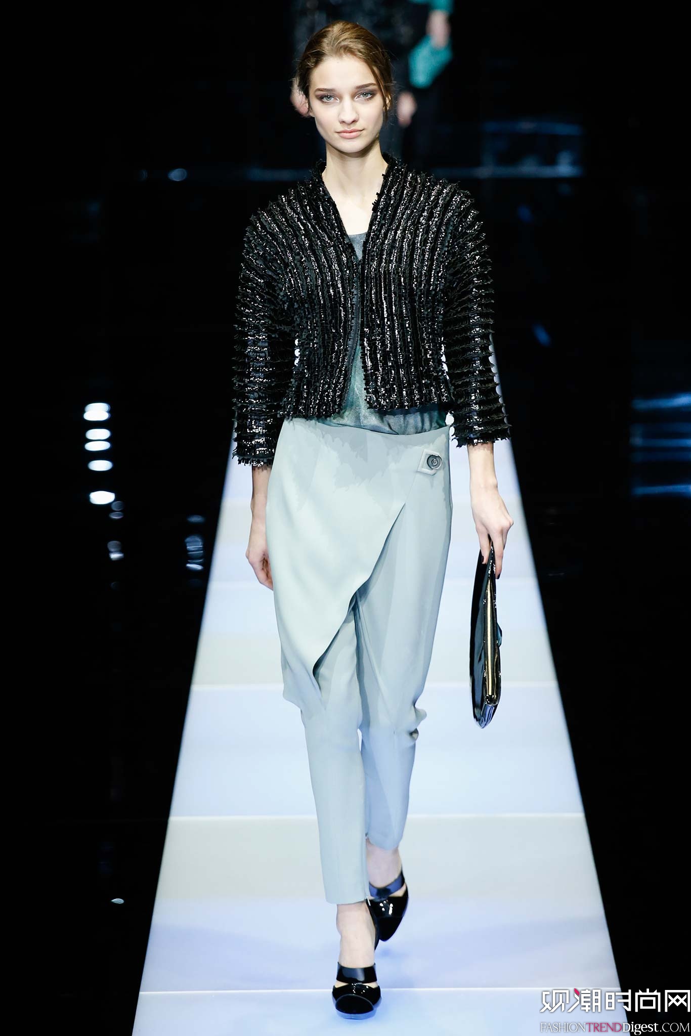 Giorgio Armani 2015ﶬʱװϵ㳡ͼƬ