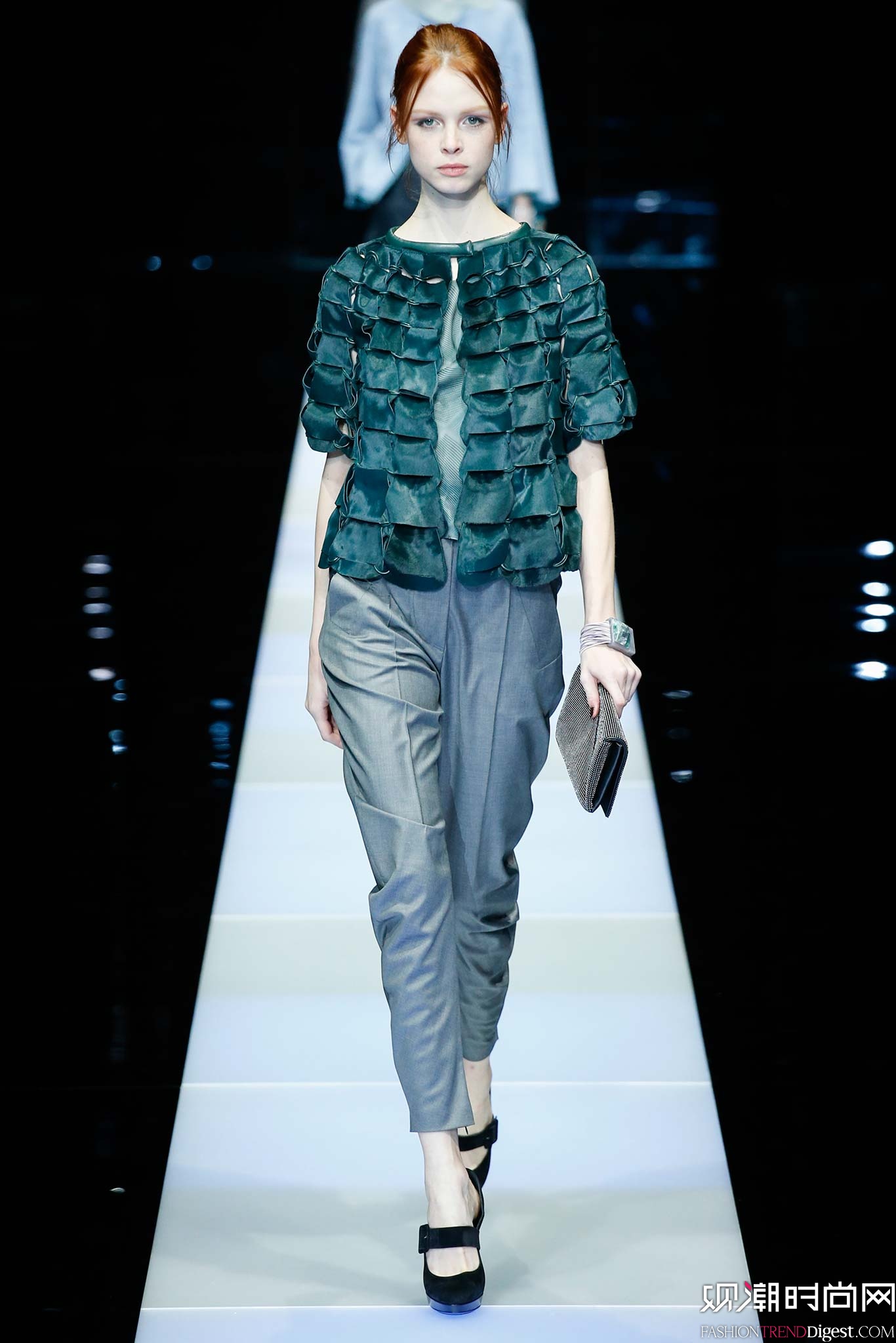 Giorgio Armani 2015ﶬʱװϵ㳡ͼƬ