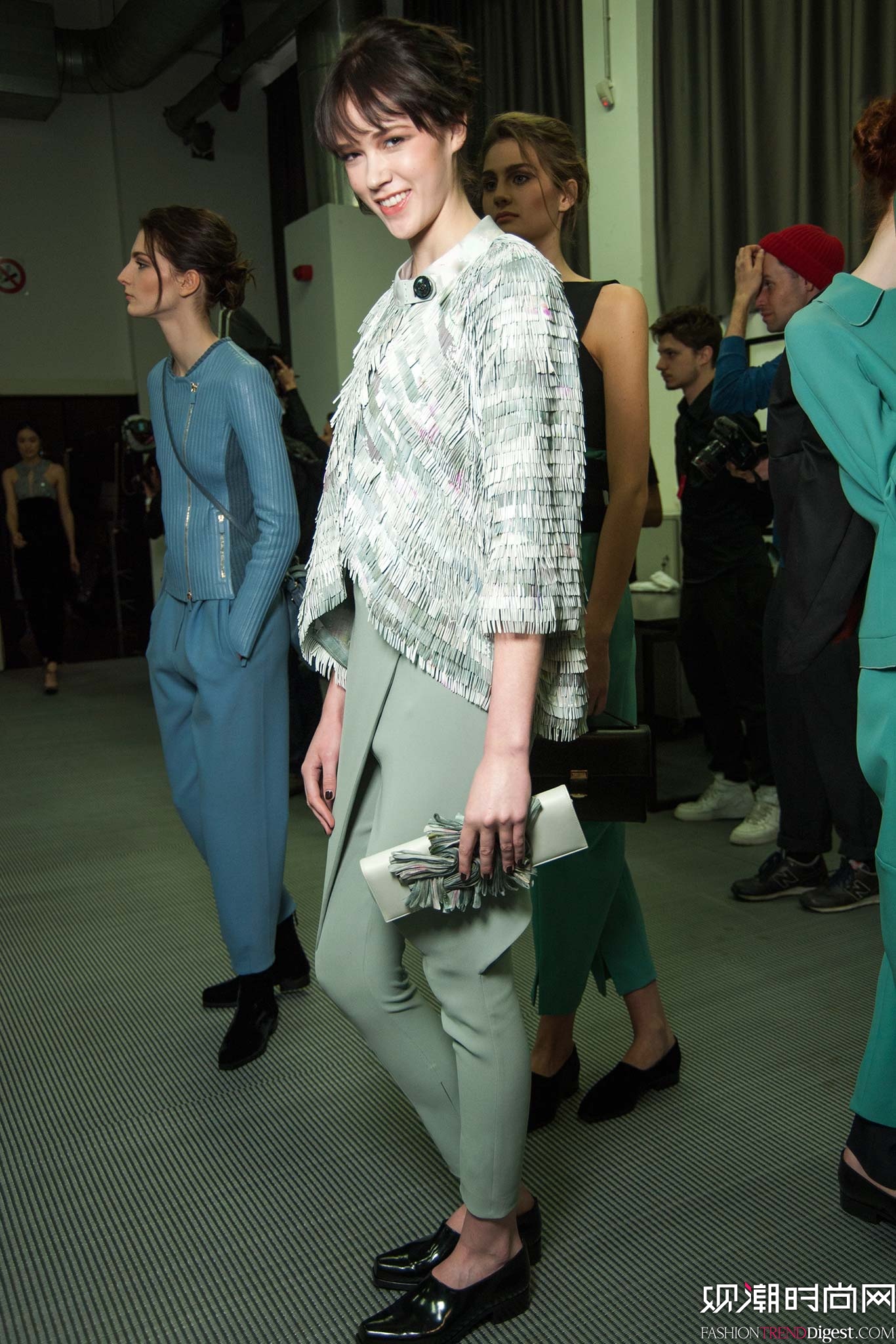 Giorgio Armani 2015�ﶬʱװ��ϵ���㳡����ͼƬ