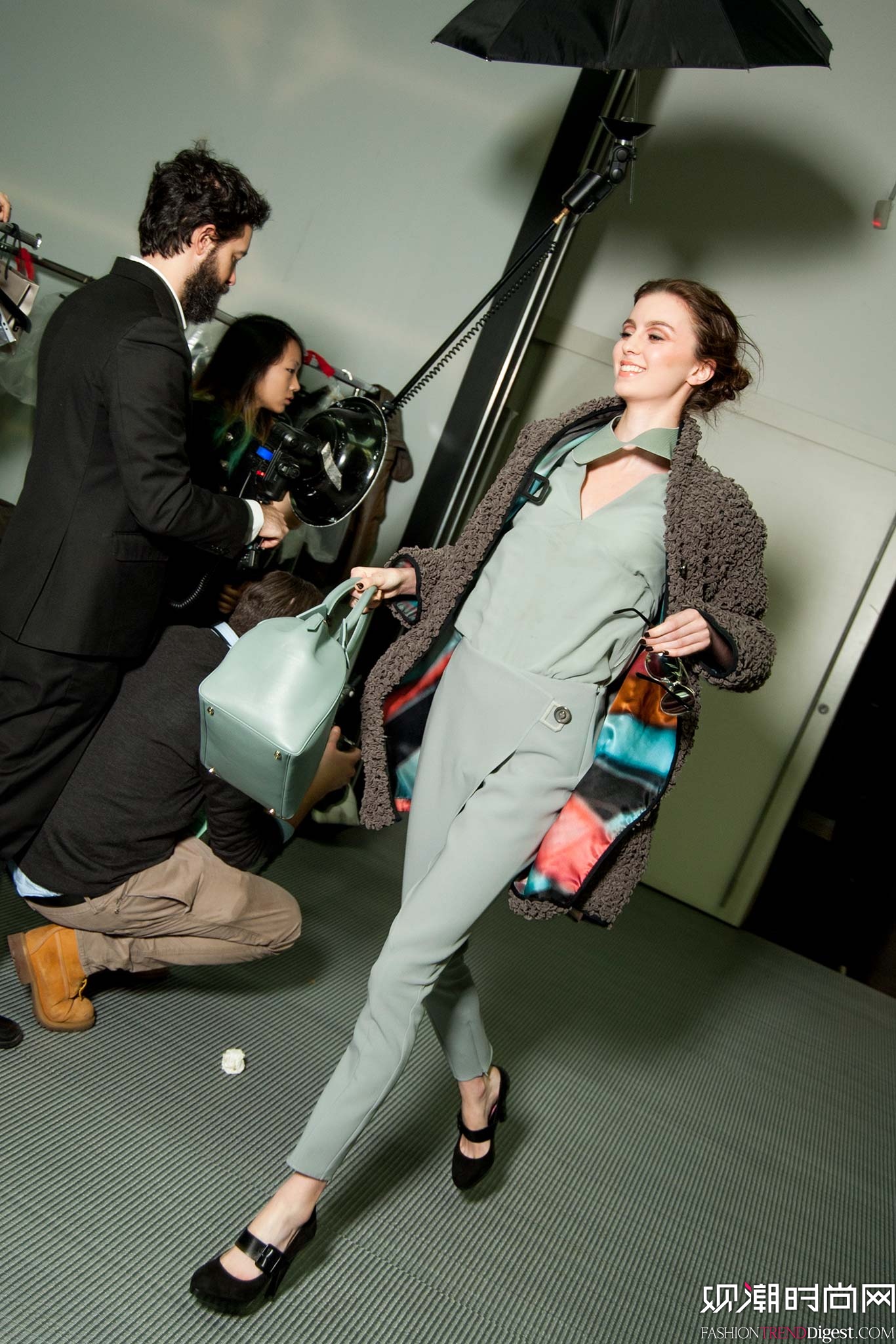Giorgio Armani 2015�ﶬʱװ��ϵ���㳡����ͼƬ