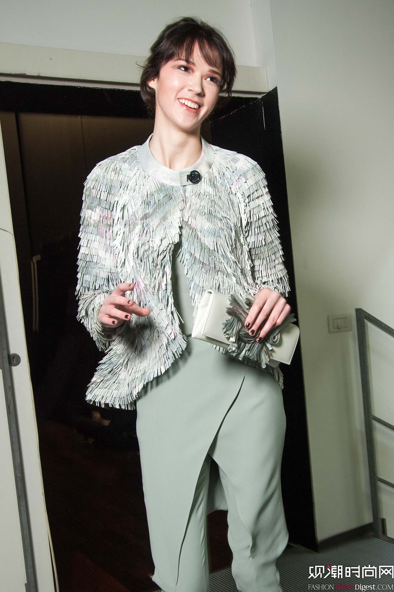 Giorgio Armani 2015�ﶬʱװ��ϵ���㳡����ͼƬ