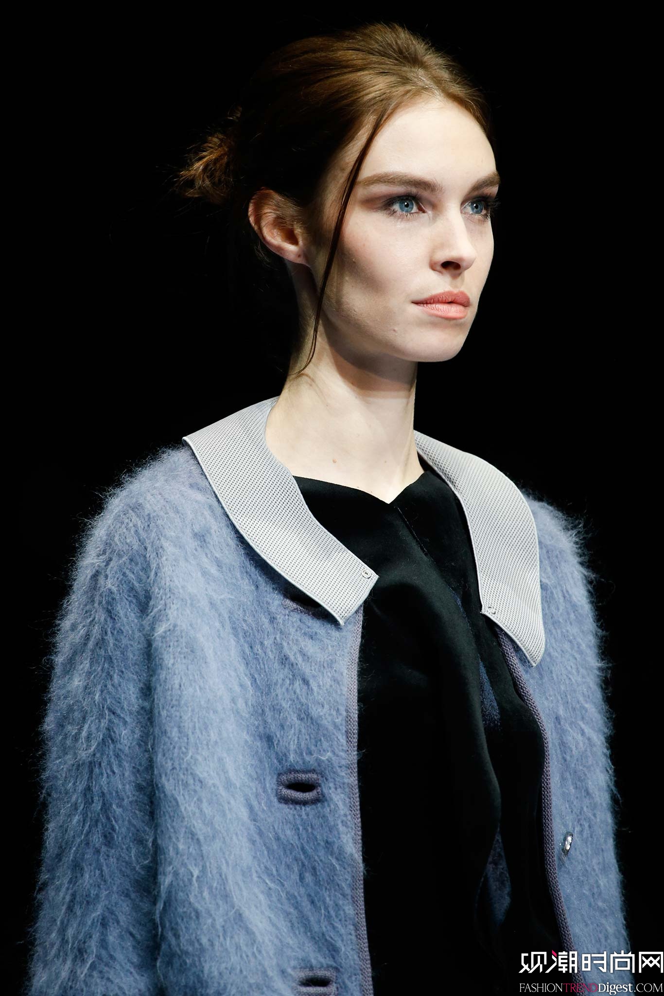 Giorgio Armani 2015�ﶬʱװ��ϵ���㳡����ͼƬ