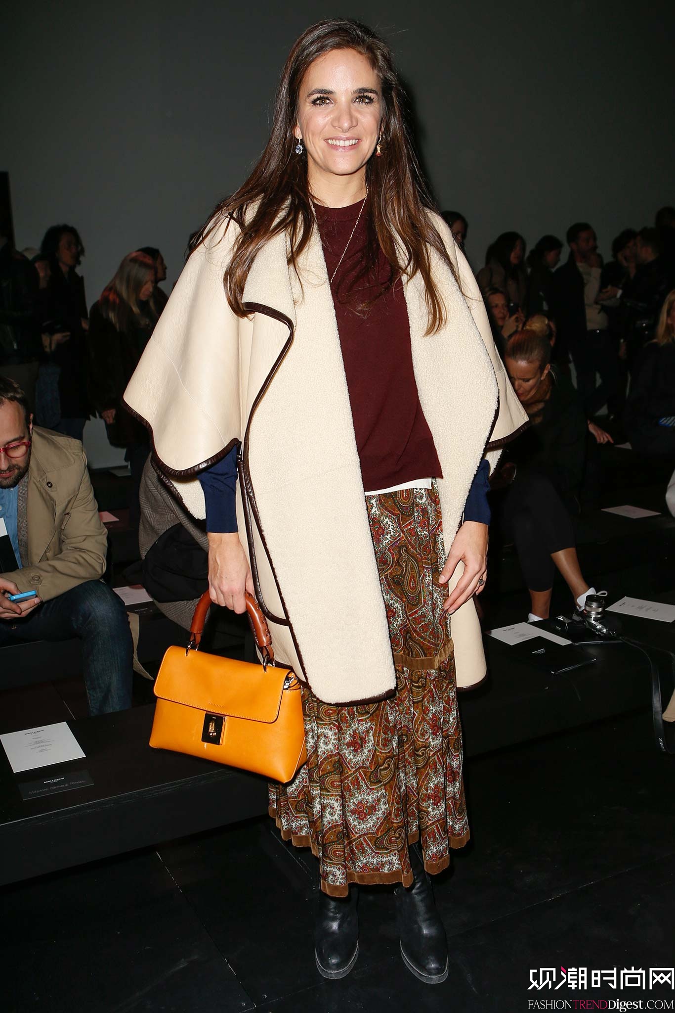 Saint Laurent 2015�ﶬʱװ��ϵ���㳡����ͼƬ