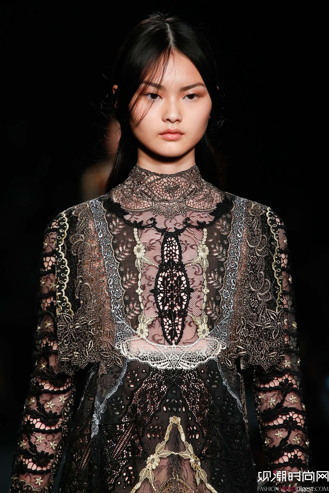 Valentino 2015ﶬʱװϵ㳡ͼƬ