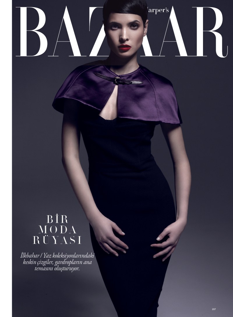 Hanaa Ben Abdesslem 䡶HARPERS BAZAAR 20134ºŸͼƬ