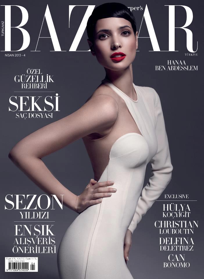 Hanaa Ben Abdesslem 䡶HARPERS BAZAAR 20134ºŸͼƬ