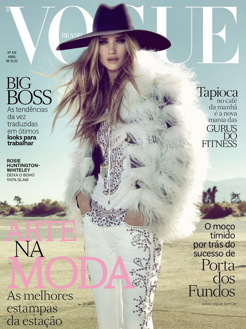 ŮRosie Huntington-Whiteley桶Vogue20134ºŸͼƬ