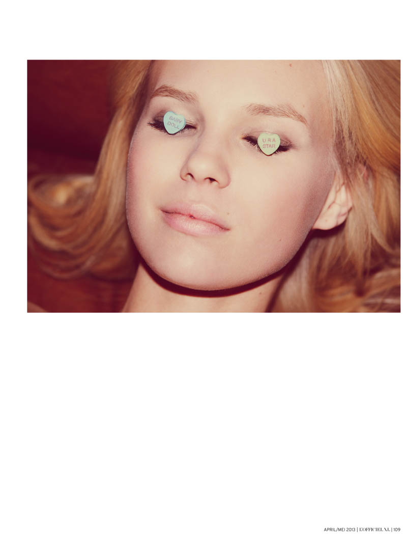 BRITT MAREN Ϻm桶LOFFICIEL 20134/5̖(ho)DƬ