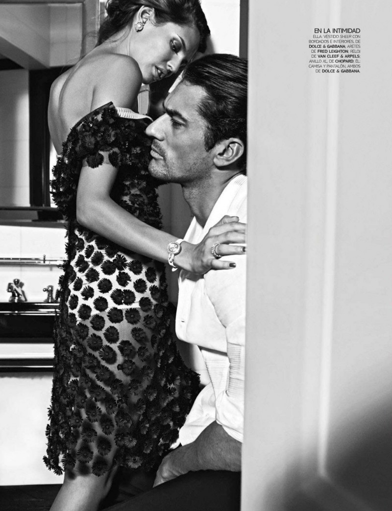 David Gandy&Bianca Balti桶Vogue2013ĿͼƬ