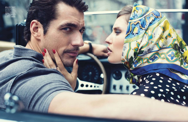 David Gandy&Bianca Balti桶Vogue2013ĿͼƬ