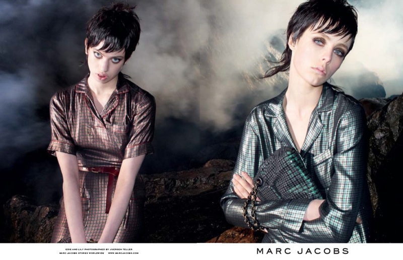 EDIE CAMPBELL & LILY MCMENAMY MARC JACOBS 2013ﶬͼƬ