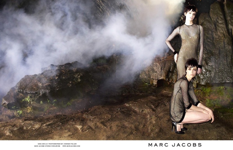 EDIE CAMPBELL & LILY MCMENAMY MARC JACOBS 2013ﶬͼƬ