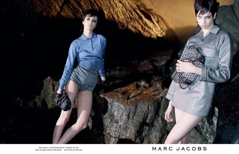 EDIE CAMPBELL & LILY MCMENAMY MARC JACOBS 2013ﶬͼƬ