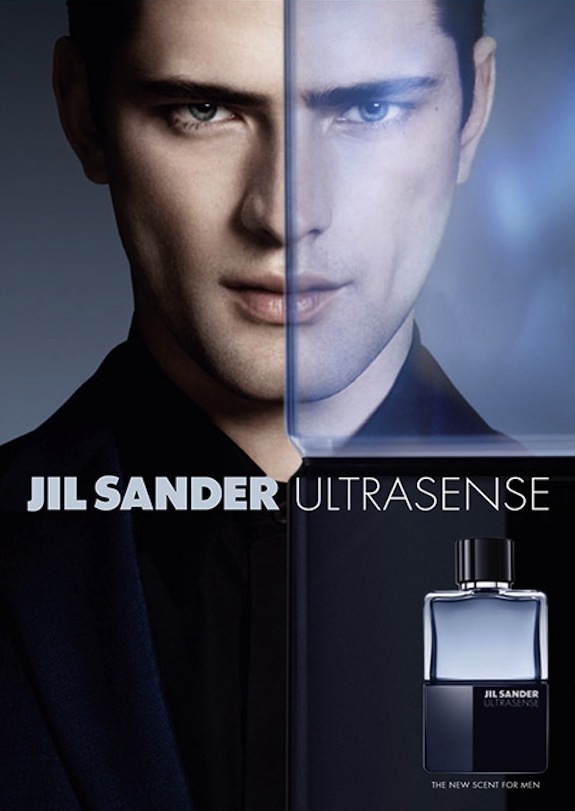 男模sean o'pry 演绎jil sander ultrasense 香水广告