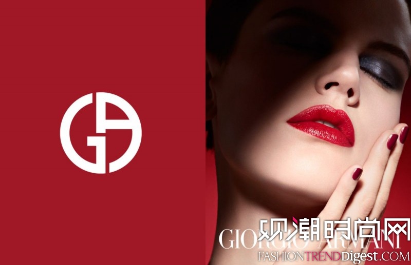 saskia de brauw代言giorgio armani 2013秋冬广告