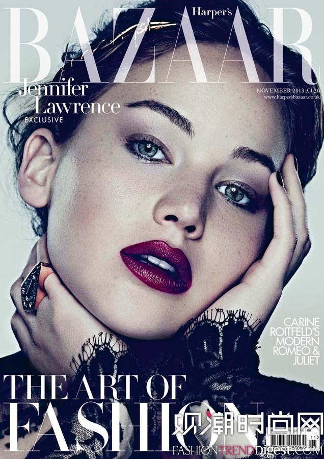 JENNIFER LAWRENCEӢ桶HARPERS BAZAAR 201311¿ͼƬ