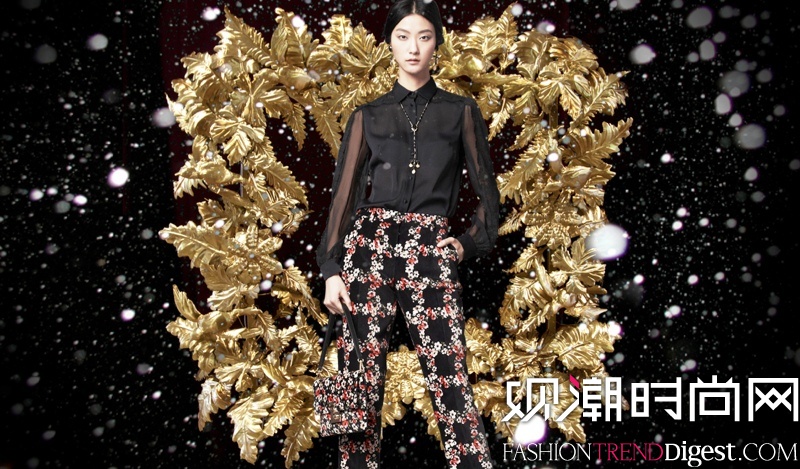 Marine Deleeuw + Ji HyeDolce & Gabbana 2013ȼϵLookbookͼƬ