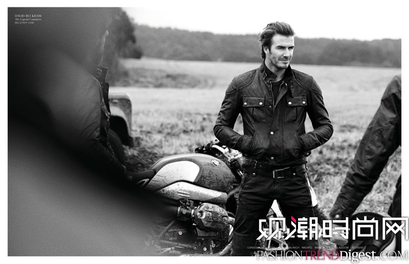 Andreea Diaconu & David Beckham  Belstaff 2014ĹͼƬ