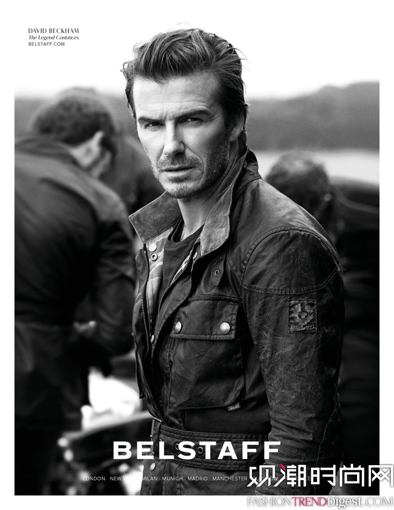 Andreea Diaconu & David Beckham  Belstaff 2014ĹͼƬ