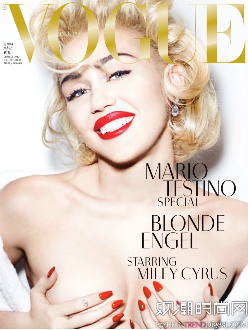 Miley Cyrusϵ¹桶VOGUEͼƬ