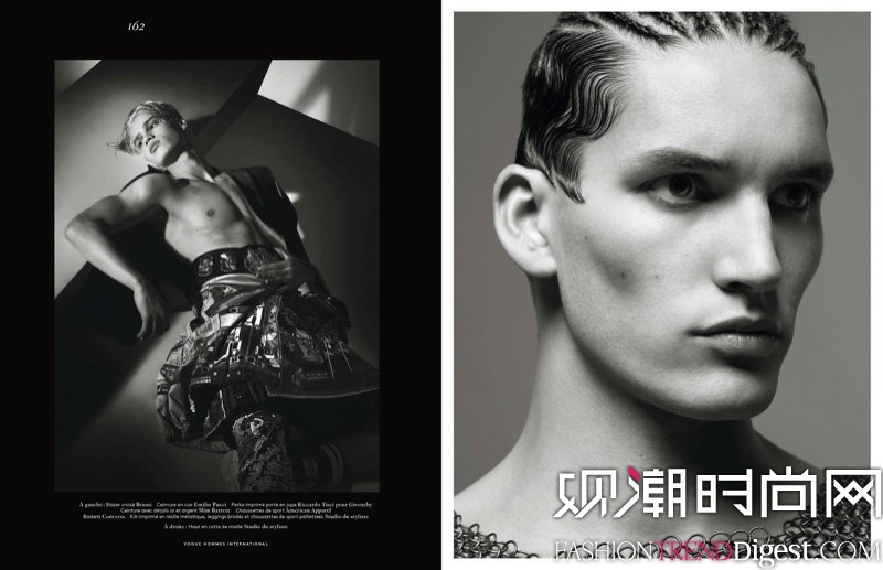 Filip Hrivnak, Dominik BauerΪVogue Hommes International ͼƬ