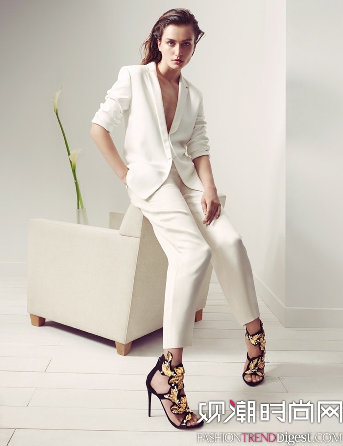 Andreea Diaconu[Giuseppe Zanotti 2014ﶬŮbVDƬ