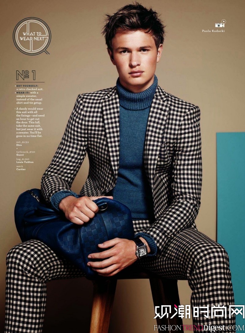 Ansel Elgort桶GQ2014¿ͼƬ