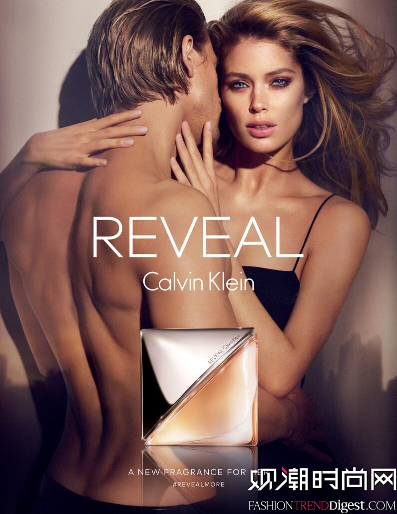 calvin klein2014春夏" reveal" fragrance广告大片