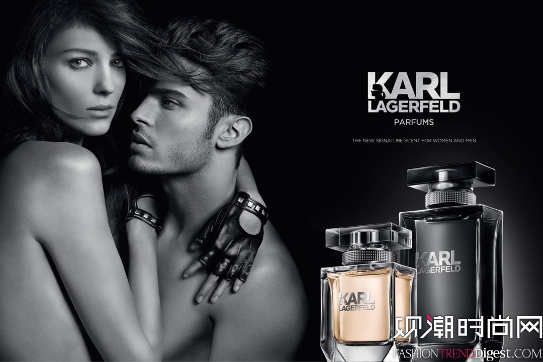 Karl Lagerfeld最新香水广告高清图片-品牌库-观