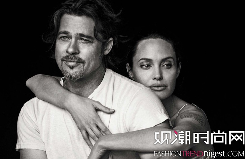 Angelina JolieBrad Pitt pose ΪVanity Fair־ƬϵиͼƬ