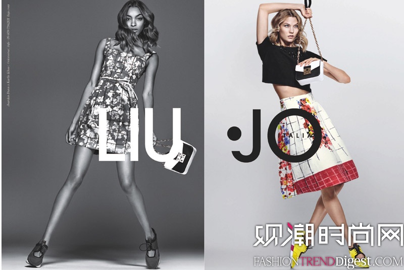 Jourdan DunnЯKarlie Kloss  Liu Jo2016ϵйƬͼƬ