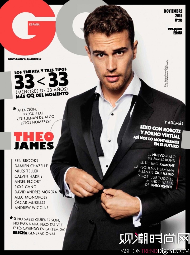 Theo James桶GQ12·־ͼƬ