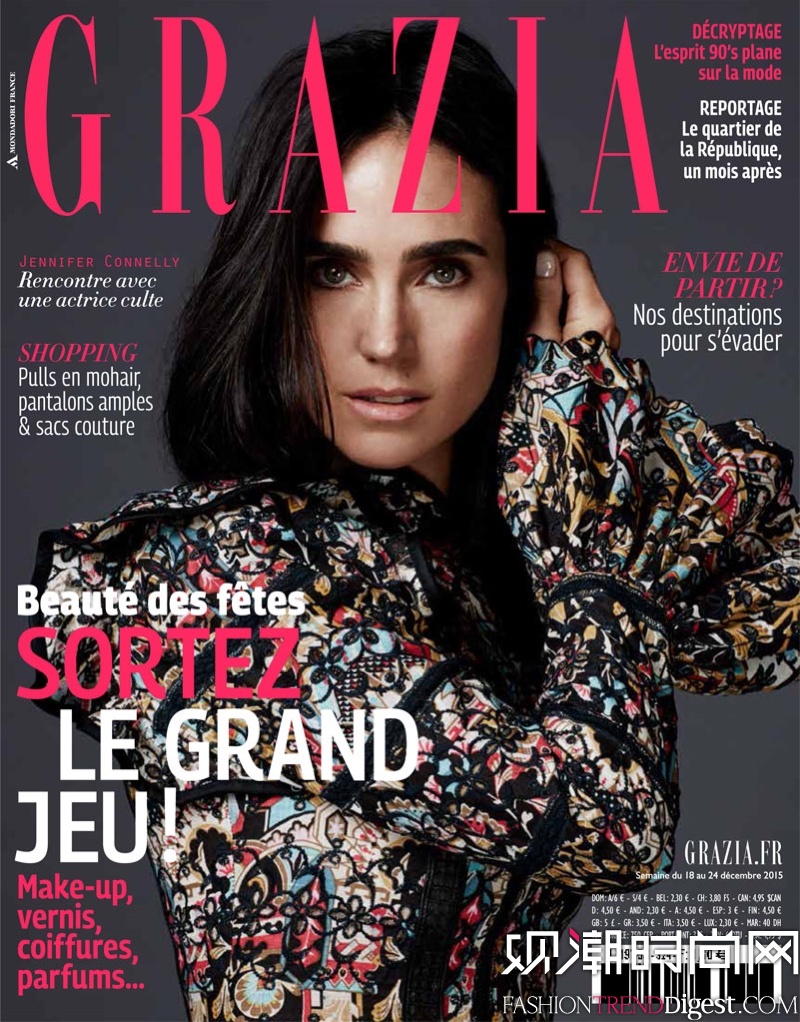 Jennifer ConnellyϡGrazia201512־ͼƬ