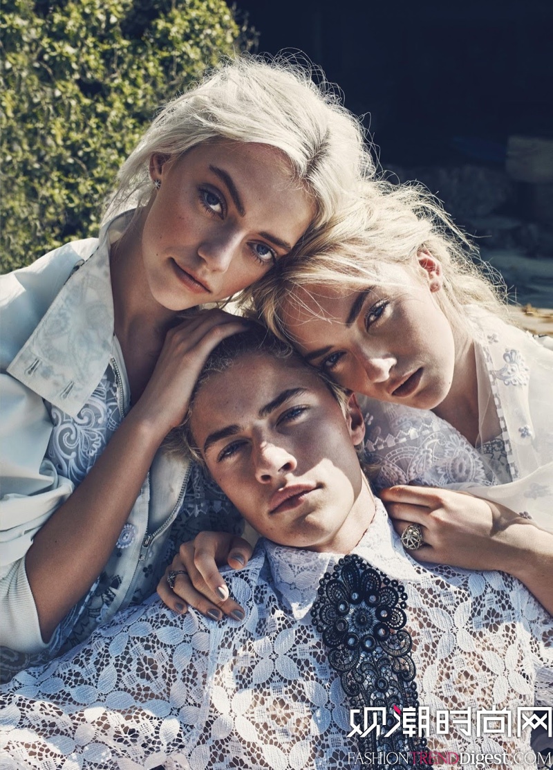 Pyper AmericaЯLucky Blue Smith桶Marie Claire20161־ҳƬͼƬ