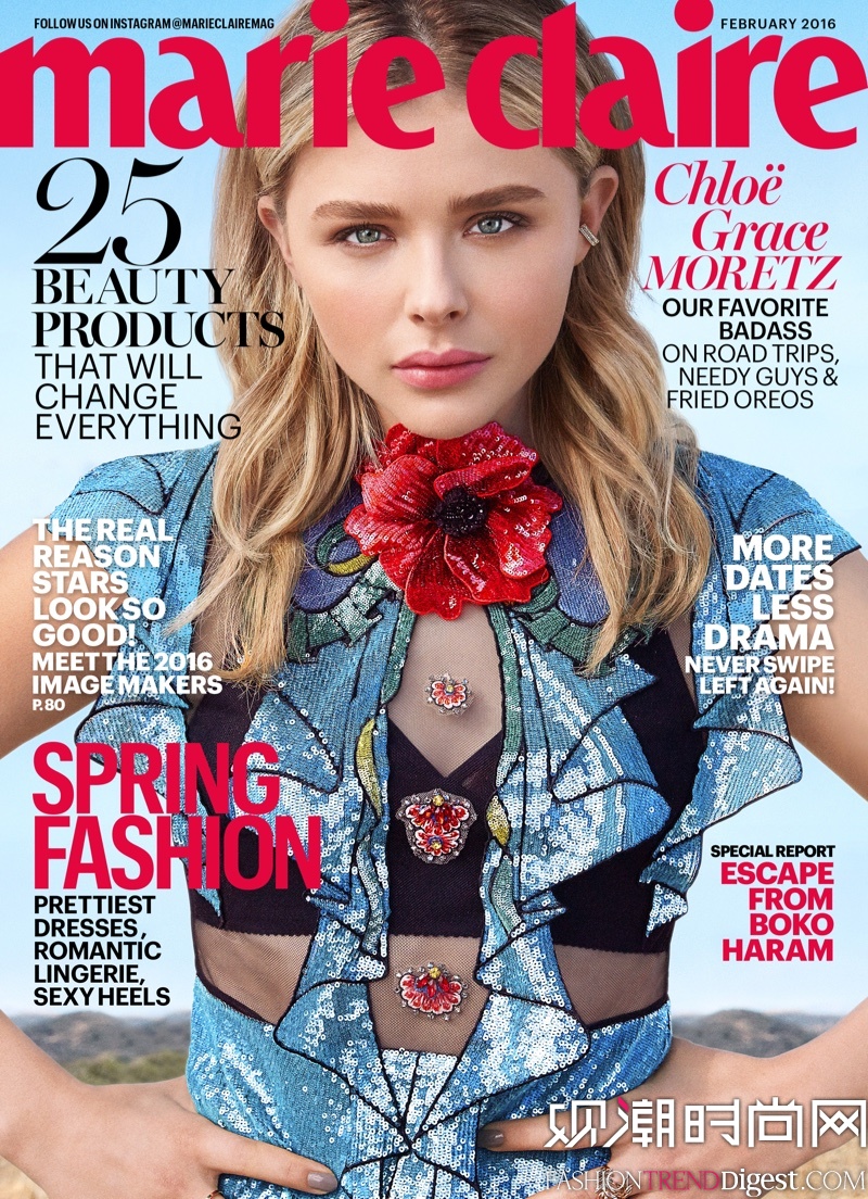 Chloe Grace Moretz桶Marie Claire20162־漰ҳƬͼƬ