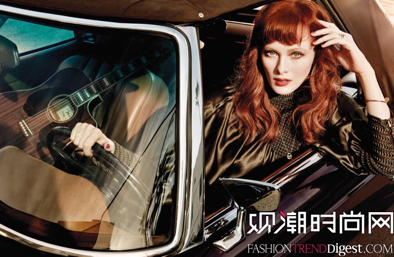 Karen Elson¼°桶Harpers Bazaar20163־漰ҳͼƬ