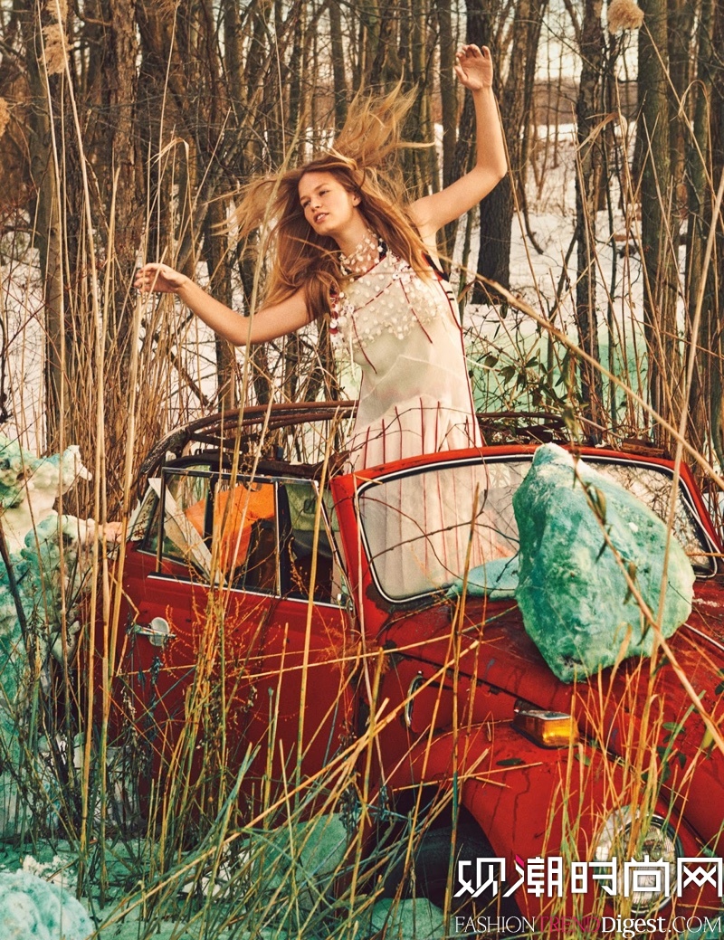 Anna Ewers[W Magazine20164s־퓸DƬ