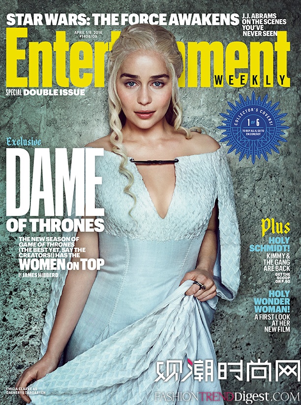 Emilia Clarke6˵ϵϡEntertainment Weekly2015124־ͼƬ