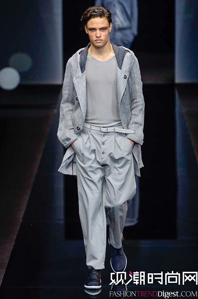 Giorgio Armani 2017������װϵ���㳡����ͼƬ