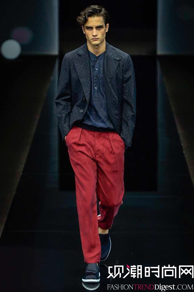 Giorgio Armani 2017������װϵ���㳡����ͼƬ