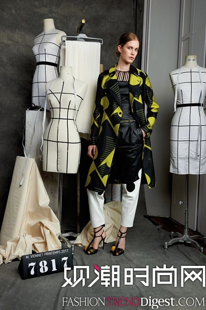 Vionnet 2017紺LOOKBOOKDƬ
