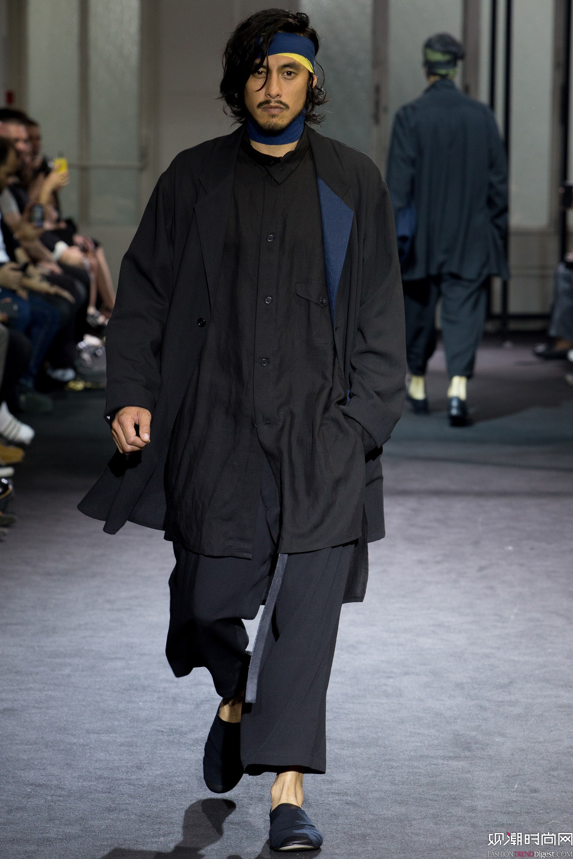 Yohji Yamamoto 2017װϵаʱװܸͼƬ