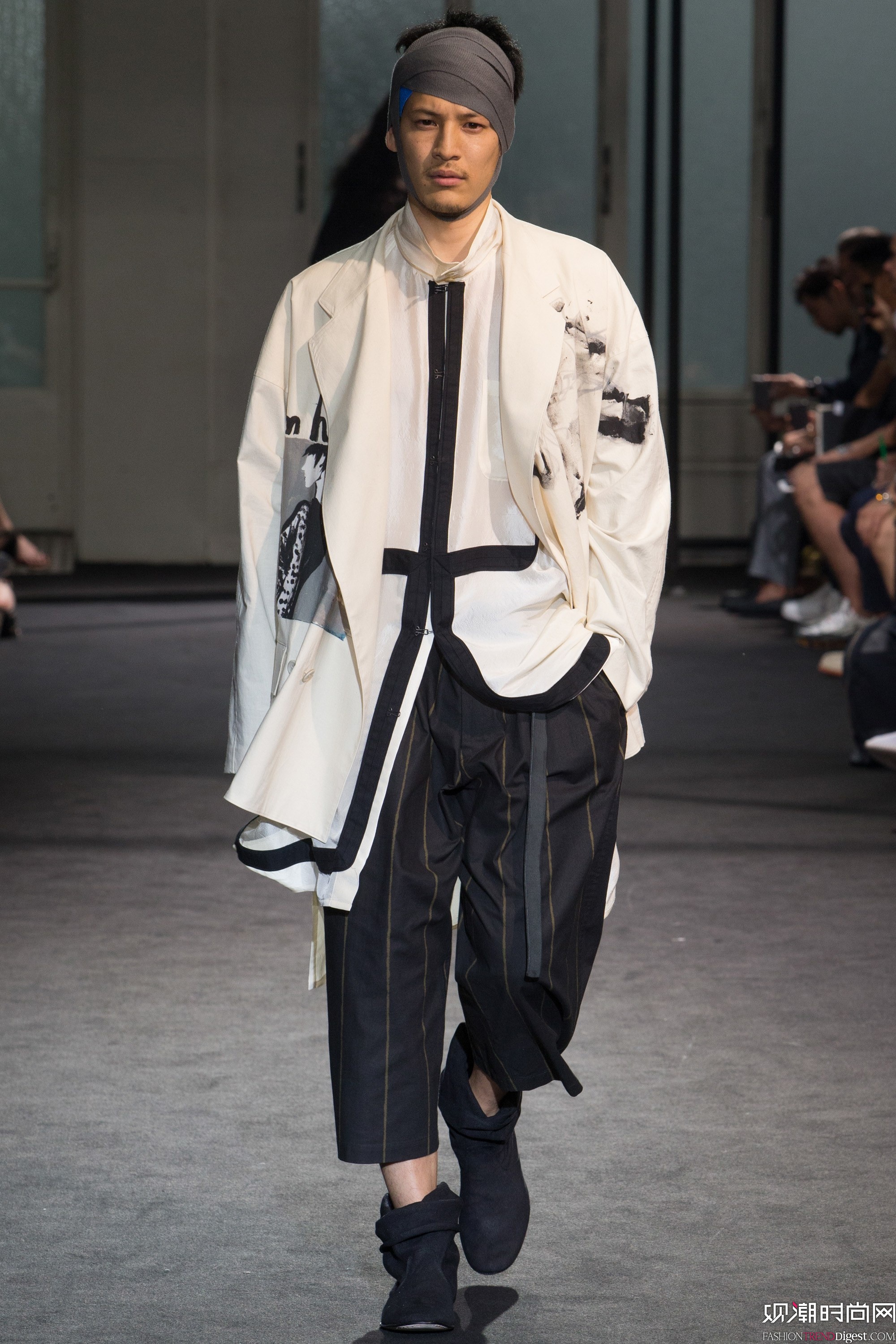 Yohji Yamamoto 2017װϵаʱװܸͼƬ