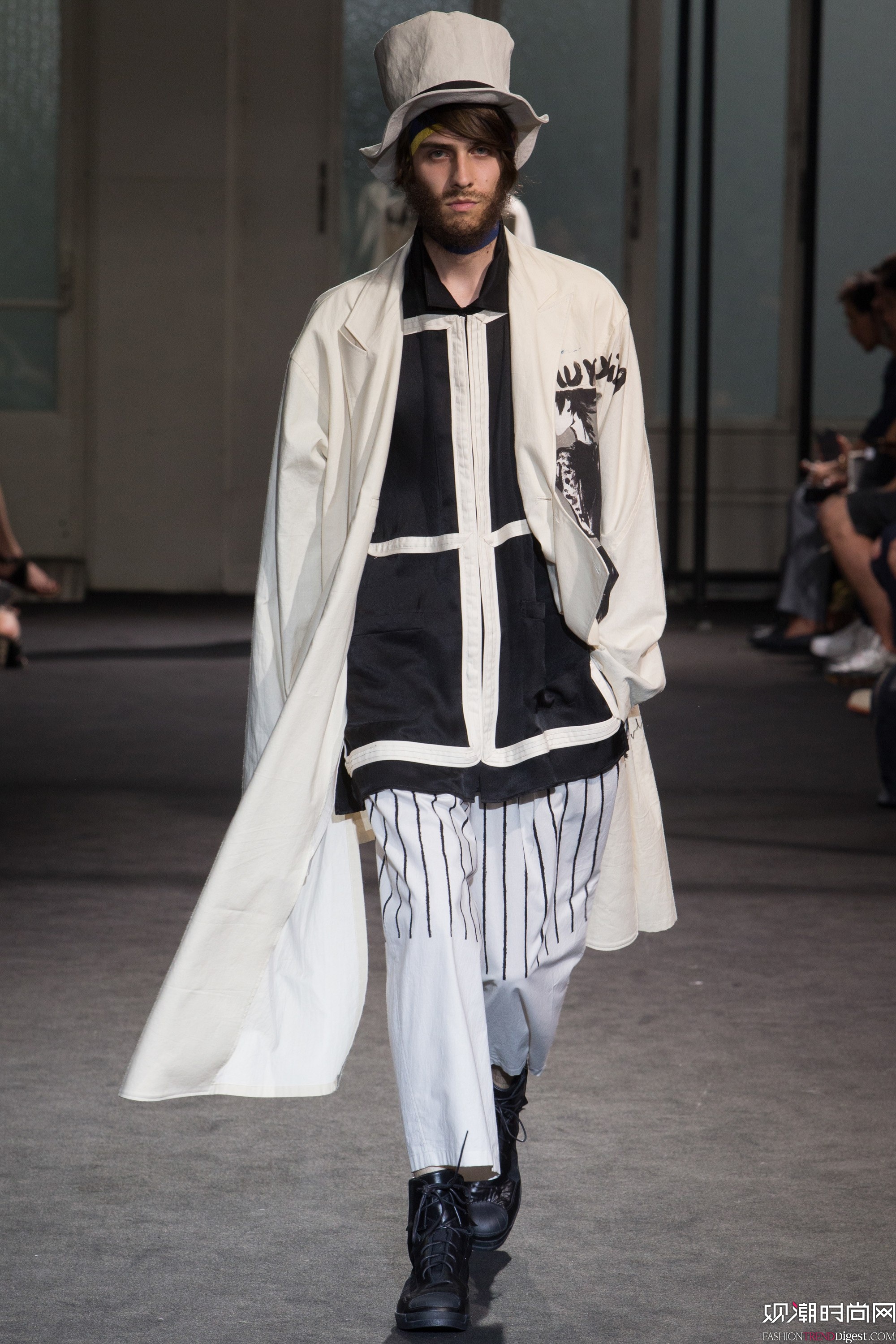 Yohji Yamamoto 2017װϵаʱװܸͼƬ