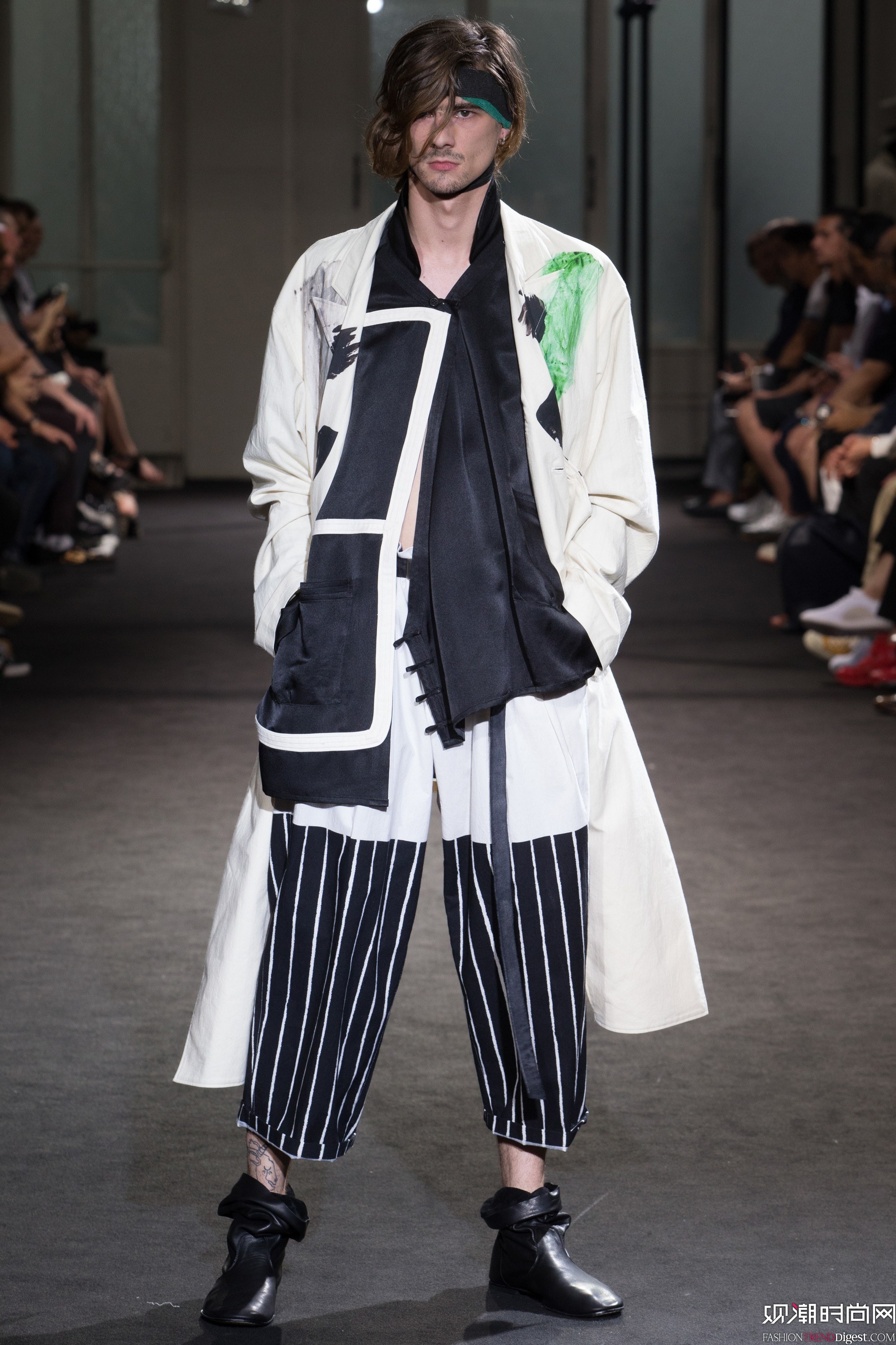 Yohji Yamamoto 2017װϵаʱװܸͼƬ